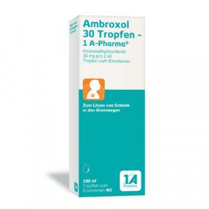 AMBROXOL 30 Tropfen-1A Pharma