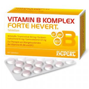 VITAMIN B KOMPLEX forte Hevert Tabletten