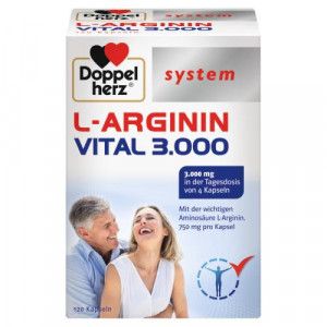 DOPPELHERZ L-Arginin Vital 3.000 system Kapseln