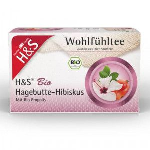 H&S Bio Hagebutte-Hibiskus Filterbeutel