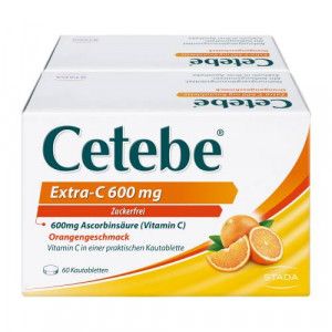 CETEBE Extra-C 600 mg Kautabletten